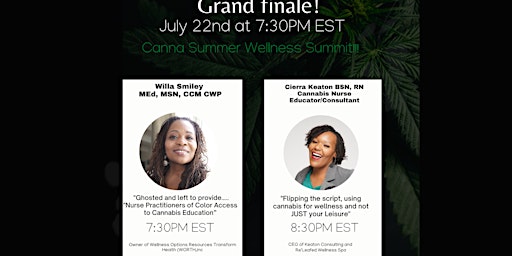 CannaSummer Wellness Summit- Disparities in Access to Cannabis