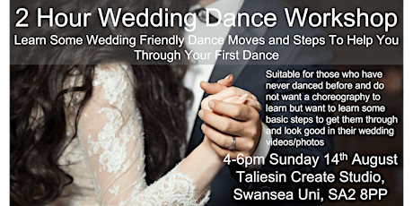 2 Hour Wedding Dance Workshop (Swansea)