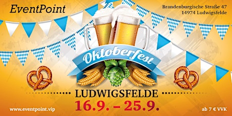 Oktoberfest Ludwigsfelde Tickets