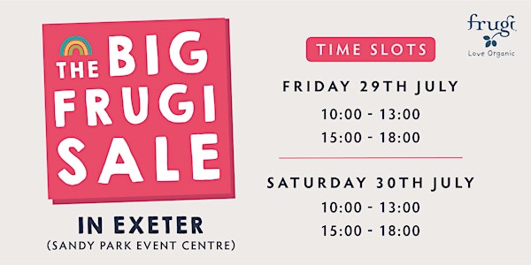 The Big Frugi Sale in Exeter