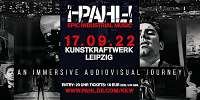 ¡-PAHL-!  Live @ Kunstkraftwerk Leipzig
