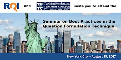 Imagen principal de Best Practices in the Question Formulation Technique (QFT) hosted at Teachers College, Columbia University