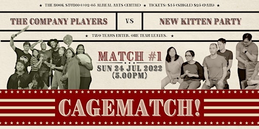 CAGEMATCH! 2022 - Match #1 (The Company Players vs. New Kitten Party)
