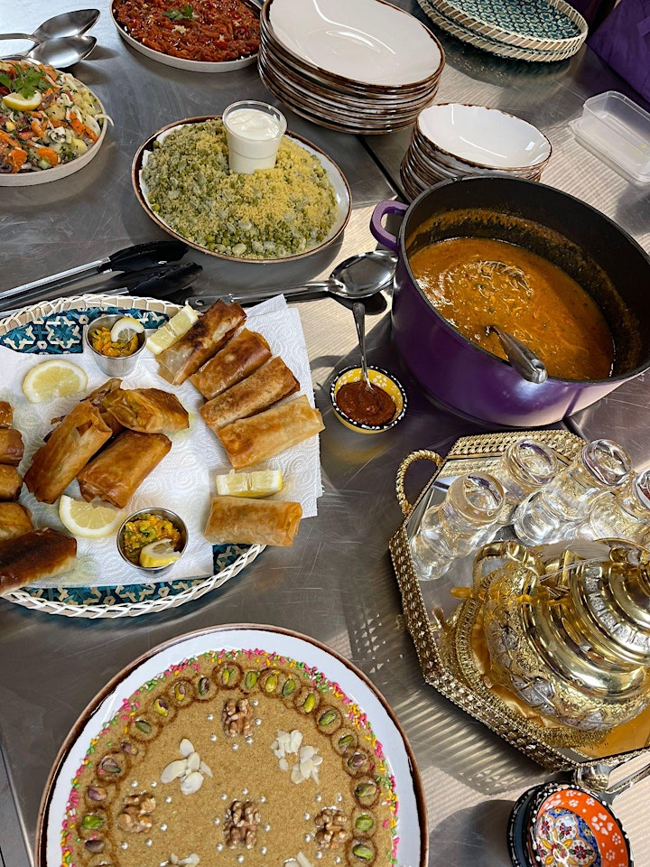 (SOLD OUT) Algerian Cookery Class with Meriam | Training Class | LONDON image