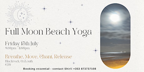 Full Moon Beach Yoga primary image