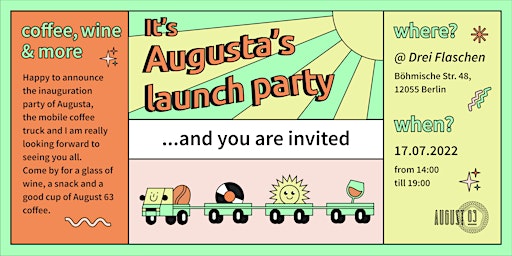 Augusta's Launch Party
