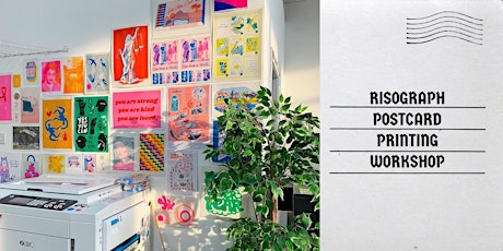 Risograph Postcard Printing Workshop