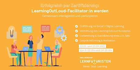 Hauptbild für Facilitator:innen-Ausbildung für LearningOutLoud