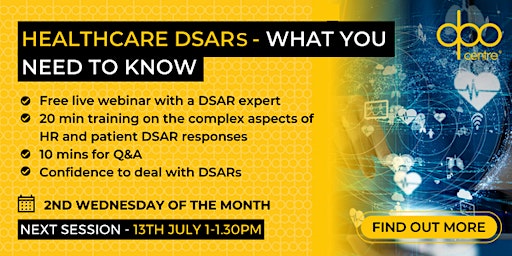 Healthcare DSARs - What You Need to Know
