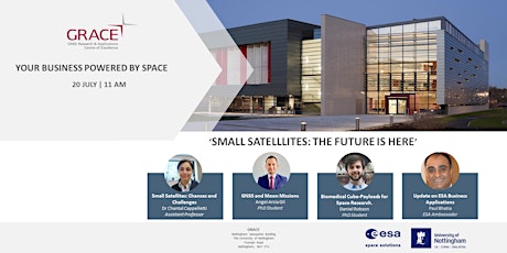 YOUR BUSINESS POWERED BY SPACE: SMAL SATELLITES: THE FUTURE IS HERE tickets