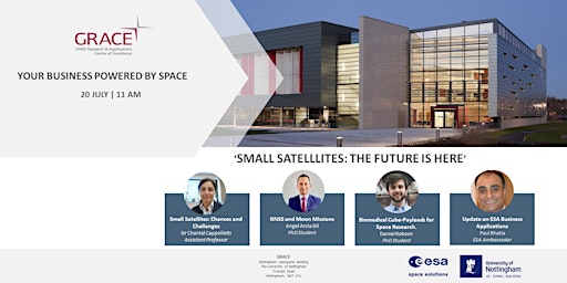 YOUR BUSINESS POWERED BY SPACE: SMAL SATELLITES: THE FUTURE IS HERE