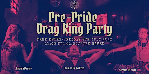 Pre-Pride Drag King Party sponsored by Veritas