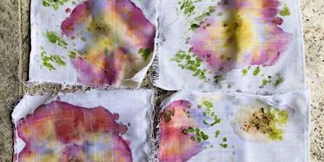 Drop-In Free Family Activity: Hapa Zome (Fabric Printing with Flowers)