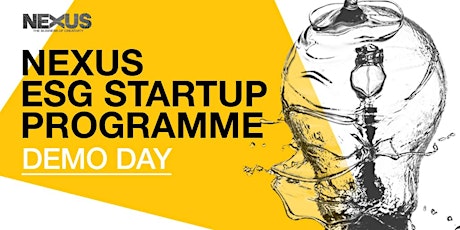 DEMO DAY: NEXUS ESG Startup Programme 15th July 2022 tickets
