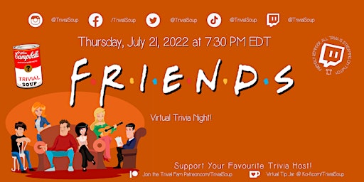 Friends TV Trivia Night!