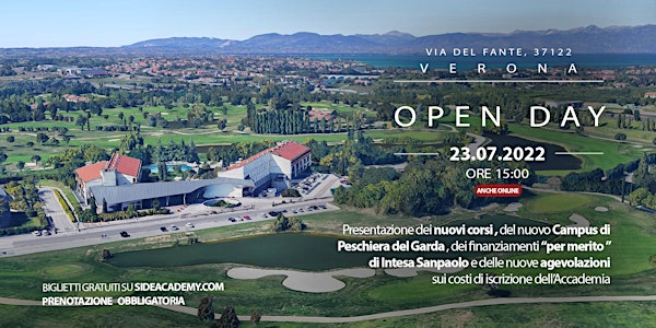 Open Day Side Academy - 23 Luglio 2022