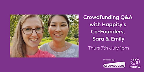 Invest in Happity: Crowdfunding Q&A with Happity's Co-Founders tickets