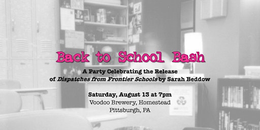 Back to School Bash - A Book Party