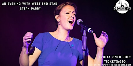 An Evening with West End star Steph Parry tickets