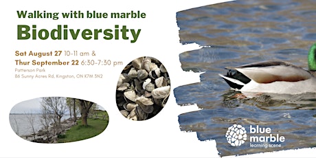 Walking with blue marble | Biodiversity tickets
