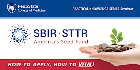 SBIR • STTR Funding Seminar – How to apply, how to WIN! primary image