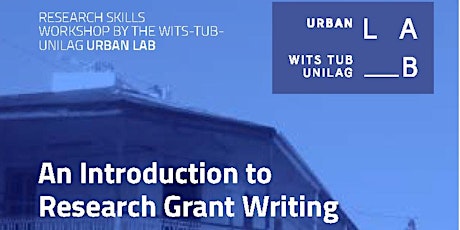 An Introduction to Research Grant Writing tickets