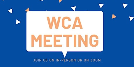 July 2022 Community Meeting tickets