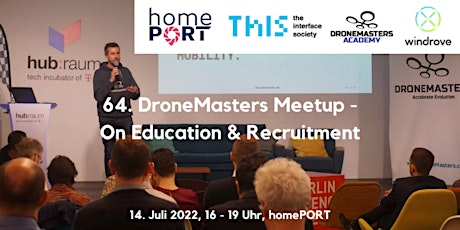 Hauptbild für DroneMasters MeetUp - On Education & Recruitment @homePORT