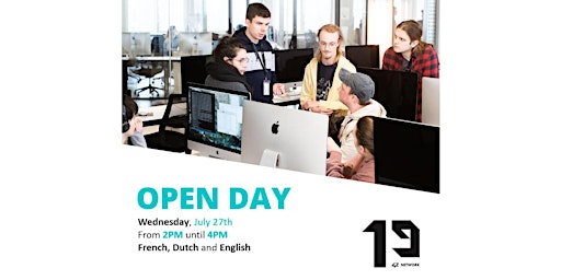 19 - Journée portes ouvertes / Open Day / Opendeurdag