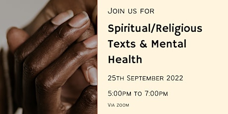 Spiritual/Religious Texts & Mental Health