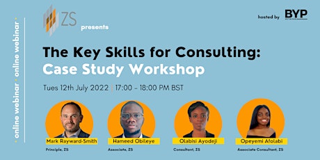 The Key Skills for Consulting:  Case Study Workshop tickets