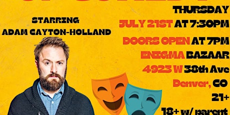 The Enigma of Comedy: Adam Cayton-Holland tickets