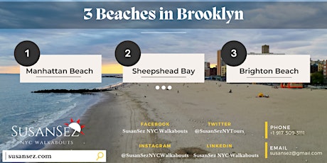 VIRTUAL: Brooklyn - Sheepshead Bay, Brighton Beach & Manhattan Beach