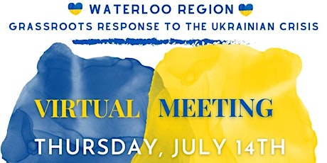 Waterloo Region Grassroots Response  Organizing Meeting tickets