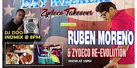 Memorial Weekend Zydeco Takeover w/ Ruben Moreno & DJ Doo primary image