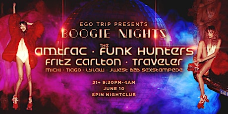Ego Trip Presents: Boogie Nights feat. Amtrac & The Funk Hunters primary image