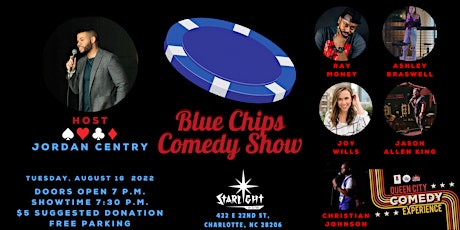 Blue Chips Comedy Show - QCCE Edition! tickets