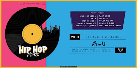 The Hip Hop Market : July 16th tickets