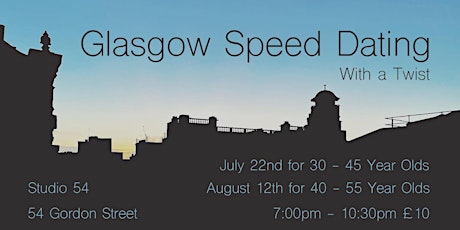 Glasgow Speed Dating With a Twist tickets