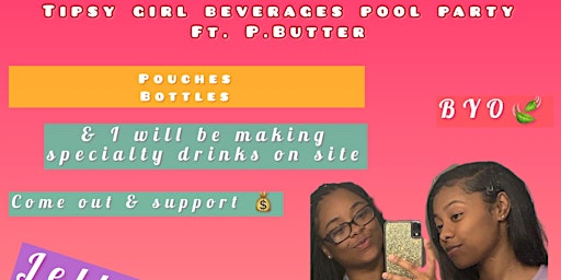 TipsyGirlBeverages Pool Party