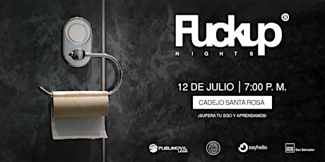 FuckUp Night El Salvador boletos