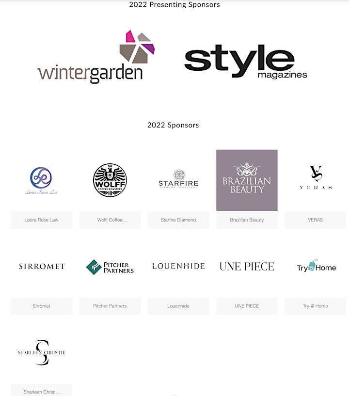 Style Magazine Women in Fashion Long Lunch presented by Wintergarden image