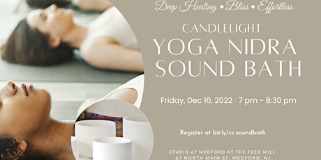 Candlelight Yoga Nidra Sound Immersion -Deep Relaxation, Bliss, Effortless