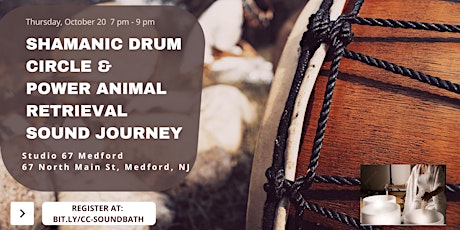 Shamanic Drum Circle & Power Animal Retrieval Sound Journey