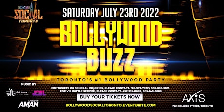 Bollywood Buzz - Toronto's #1 Monthly Bollywood Party! tickets