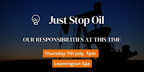 Our Responsibilities At This Time - Leamington Spa tickets