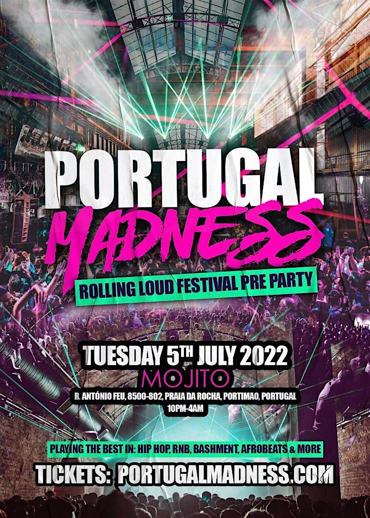 Portugal Madness - Rolling Loud Pre Party image