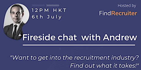 Webinar - Fireside Chat with Andrew primary image