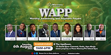 Worship, Awakening, and Prophetic Prayers (WAPP) tickets