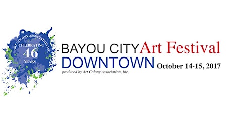 Bayou City Art Festival Downtown 2017 primary image